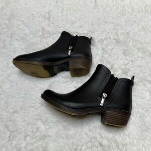 Lucky Brand Black Ankle Boots Size 6